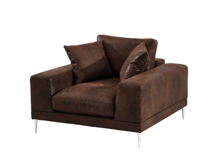Fauteuil Kelson Marron Microfibre Goda 121 x 90 x 126cm