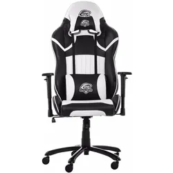One Gaming Pro V2, Gaming Stuhl, Weiss, Schwarz