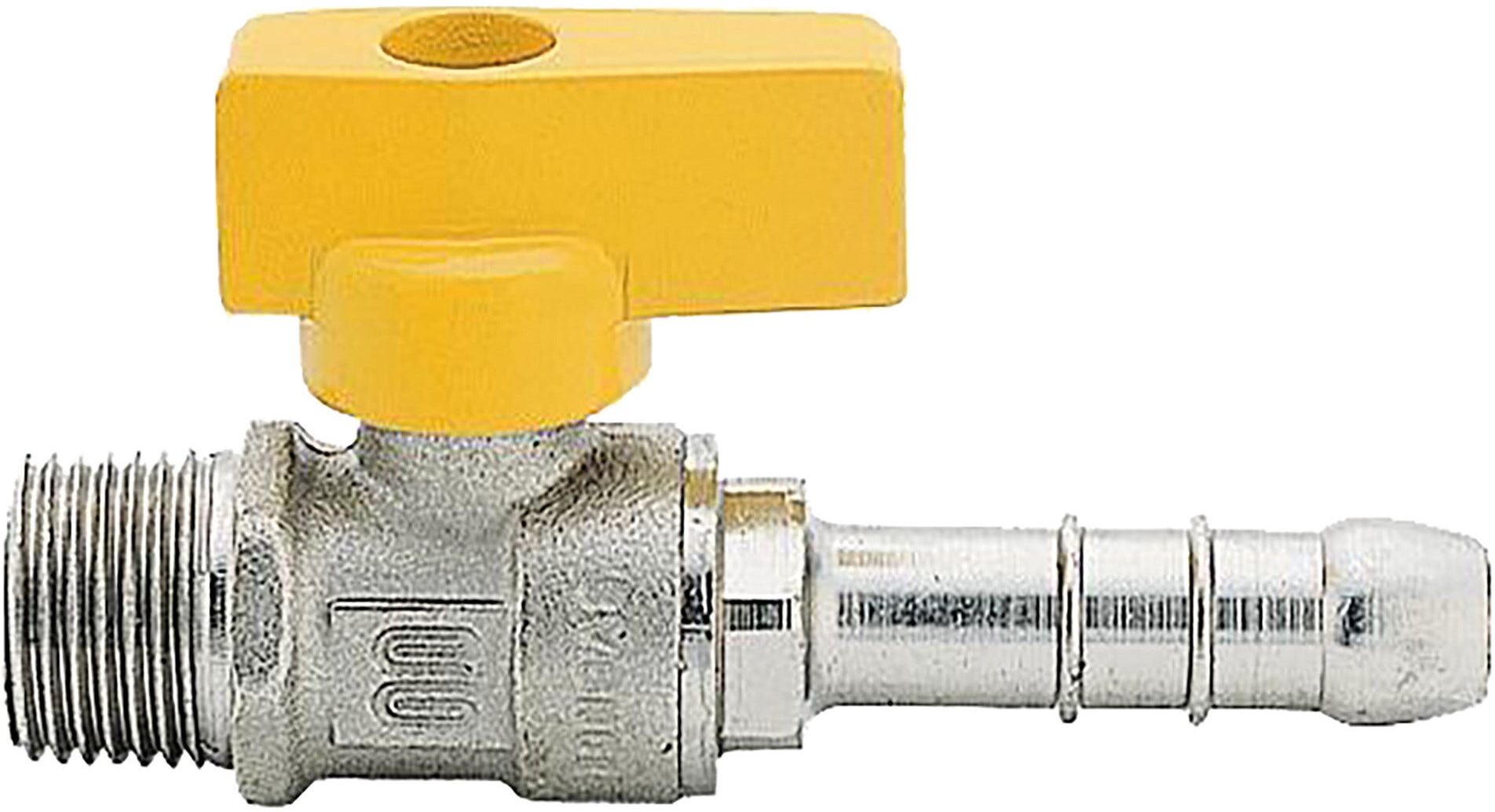 Enolgas RUBINETTO PORTAGOMMA GAS METANO  DRITTO M 1/2''