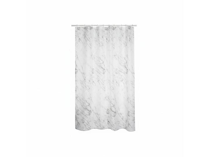 Spirella Duschvorhang Toscane, Grau, Graphik, 180x200 cm, antibakteriell, wasserundurchlässig, wasserabweisend, Heimtextilien, Badtextilien, Duschvorhänge