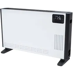 Eurom Safe-T-Convect 2400 convectorkachel - 2400 Watt - Afstandsbediening - Ventilator - LCD Display, Heizkörper, Weiss