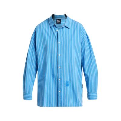 Langarmshirt QUIKSILVER "Finvoy", Damen, Gr. L, riviera vertical stripes, Obermaterial: 100% Baumwolle., Shirts Langarmshirt