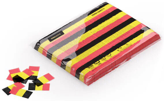 MagicFX Magic Fx Slowfall Konfetti Flagge Belgien 55x35mm - 1kg