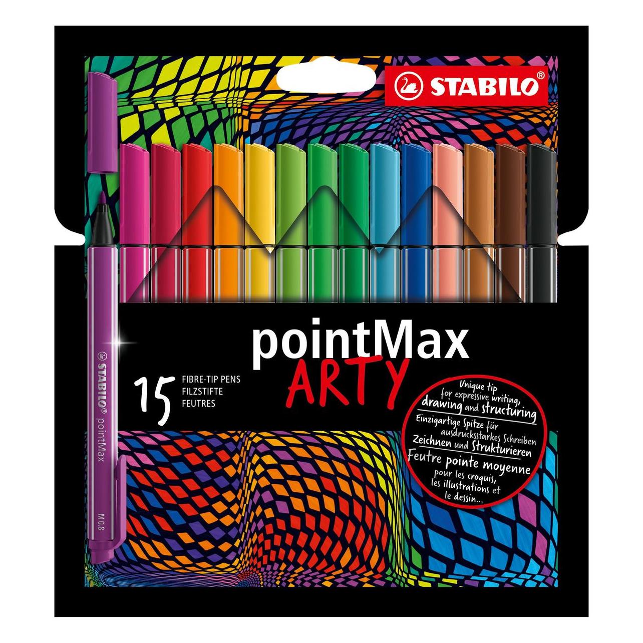 Stabilo Pointmax 15er Etui Arty (15x) (488/15-1-20)