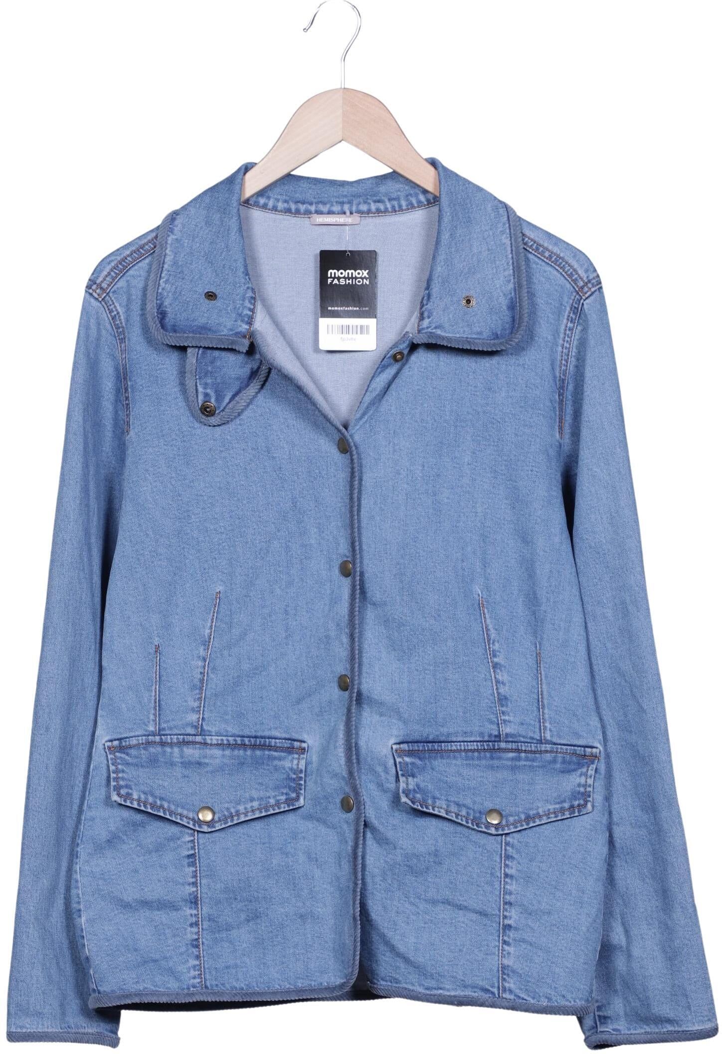 Hemisphere Damen Jacke, Blau, Gr. L, kein / Etikett - Second Hand
