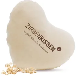 ZirbenKissen Herz" NATUR 40x40 cm"