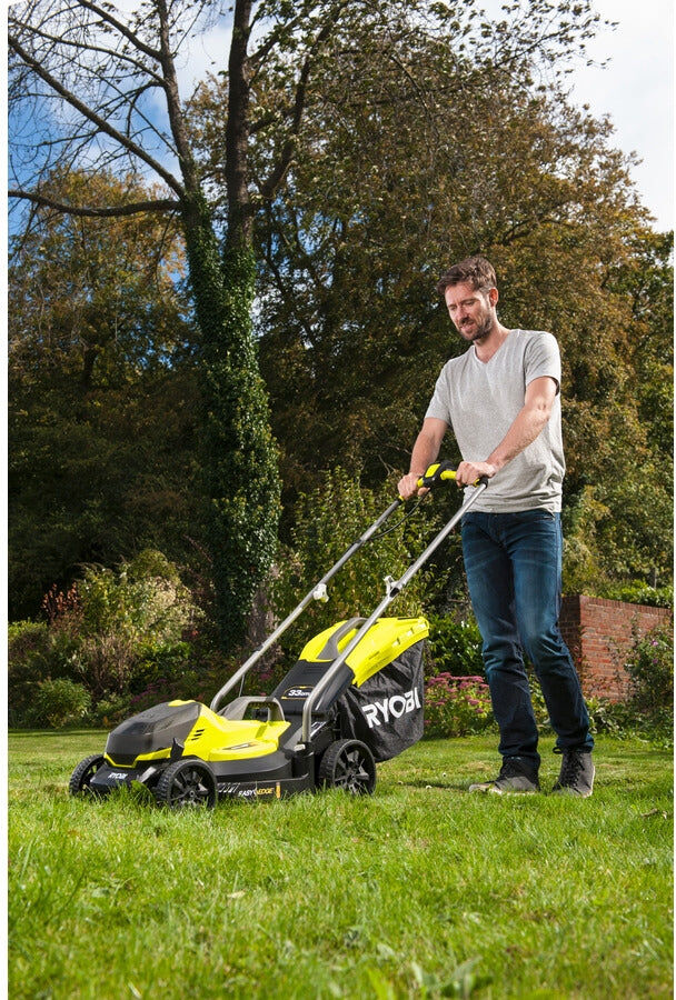 Ryobi RLM18C33B25 Rasaerba Tagliaerba a batteria 18V, 1 batteria da 2,5 Ah