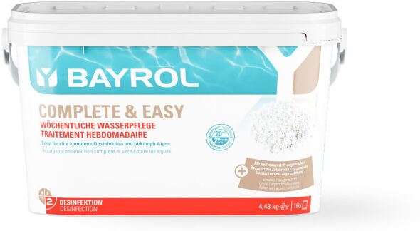 Désinfectant sans sulfate de cuivre Bayrol Complete & Easy