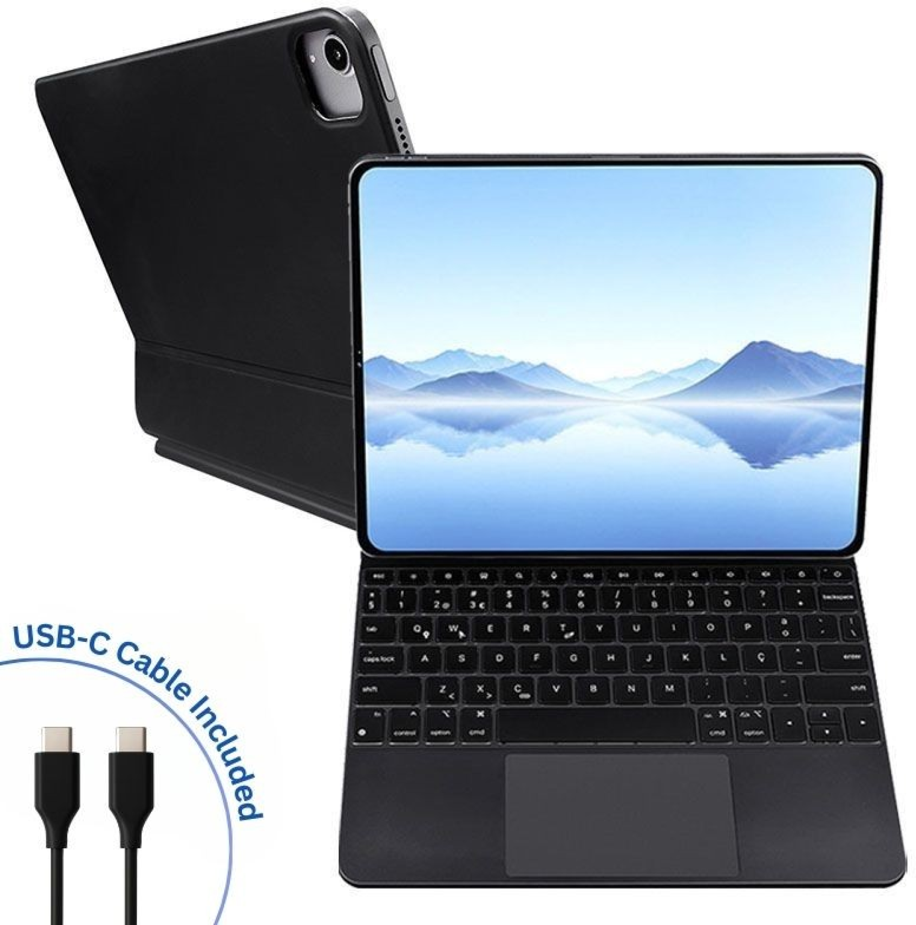iS Capa iPad com Teclado 11" Francês
