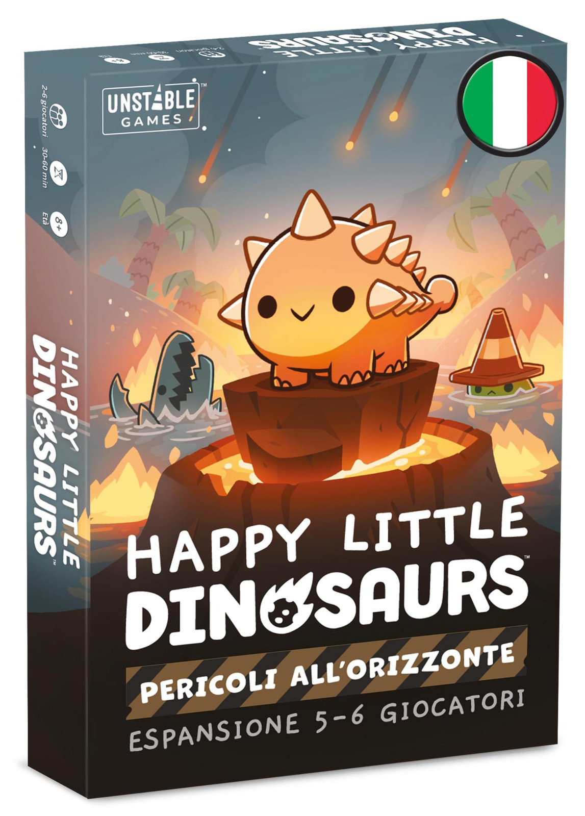 Asmodee – Happy Little Dinosaurs: Gevaren aan de horizon – Uitbreiding