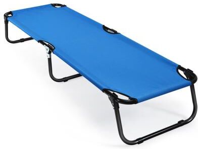 Costway Folding Camping Bed Outdoor Portable Military Cot Sleeping Hiking