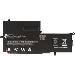 AccuCell Akku HP Spectre Pro X360 (4900 mAh), Notebook Akku, Schwarz