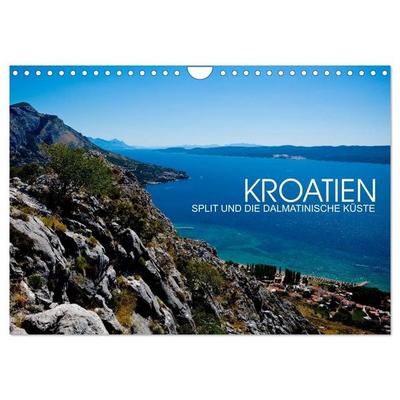 Kroatien - Split und die dalmatinische Küste (Wandkalender 2027 DIN A4 quer), CALVENDO Monatskalender