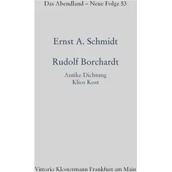 Schmidt:Rudolf Borchardt, Biografien von Schmidt, Ernst A. Schmidt