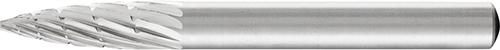 PFERD HSS-Frässtift mit 6-mm-Schaft-Ø, Spitzbogenform K, Zahnung 3