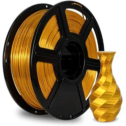 FlashForge PLA Silk Gold 0,5KG 3D Prin (PLA, 770 g), Filament, Gold