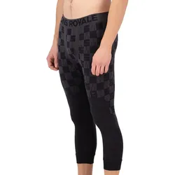 MONS ROYALE ASCENDER MERINO 3/4 Hose 2026 forged iron/black - XL