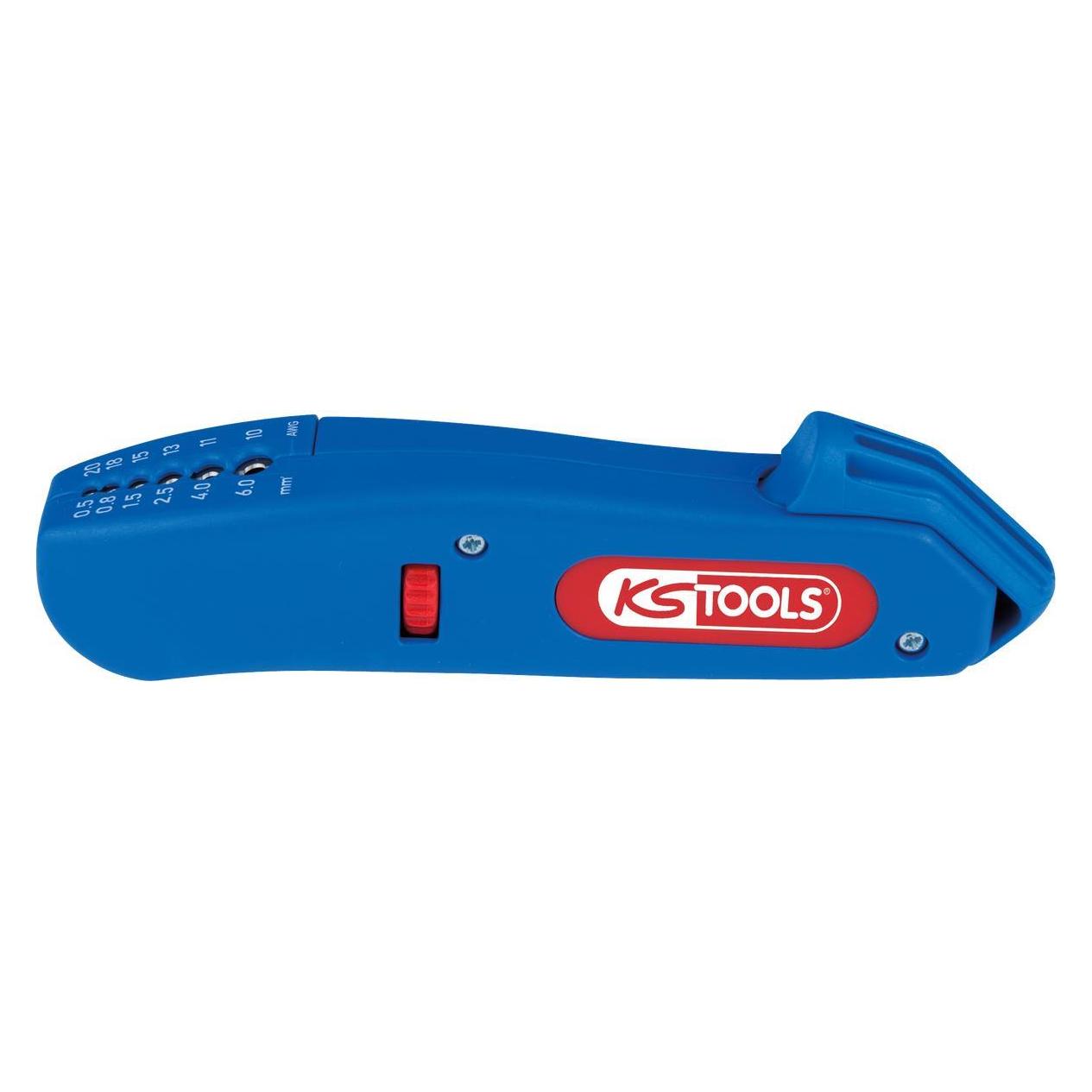 KS Tools Abmantelungsmesser, 0,5-6,0mm² (143 mm) (115.1003)