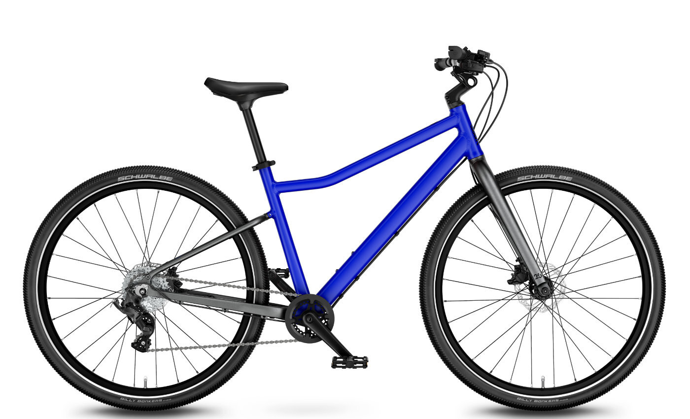 Woom Explore 6 26'' Fahrrad Blau Junge Blau One Size