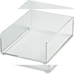 MAUL Zettelbox Acryl DIN A6 ungefüllt glasklar Packung mit 12 Stück