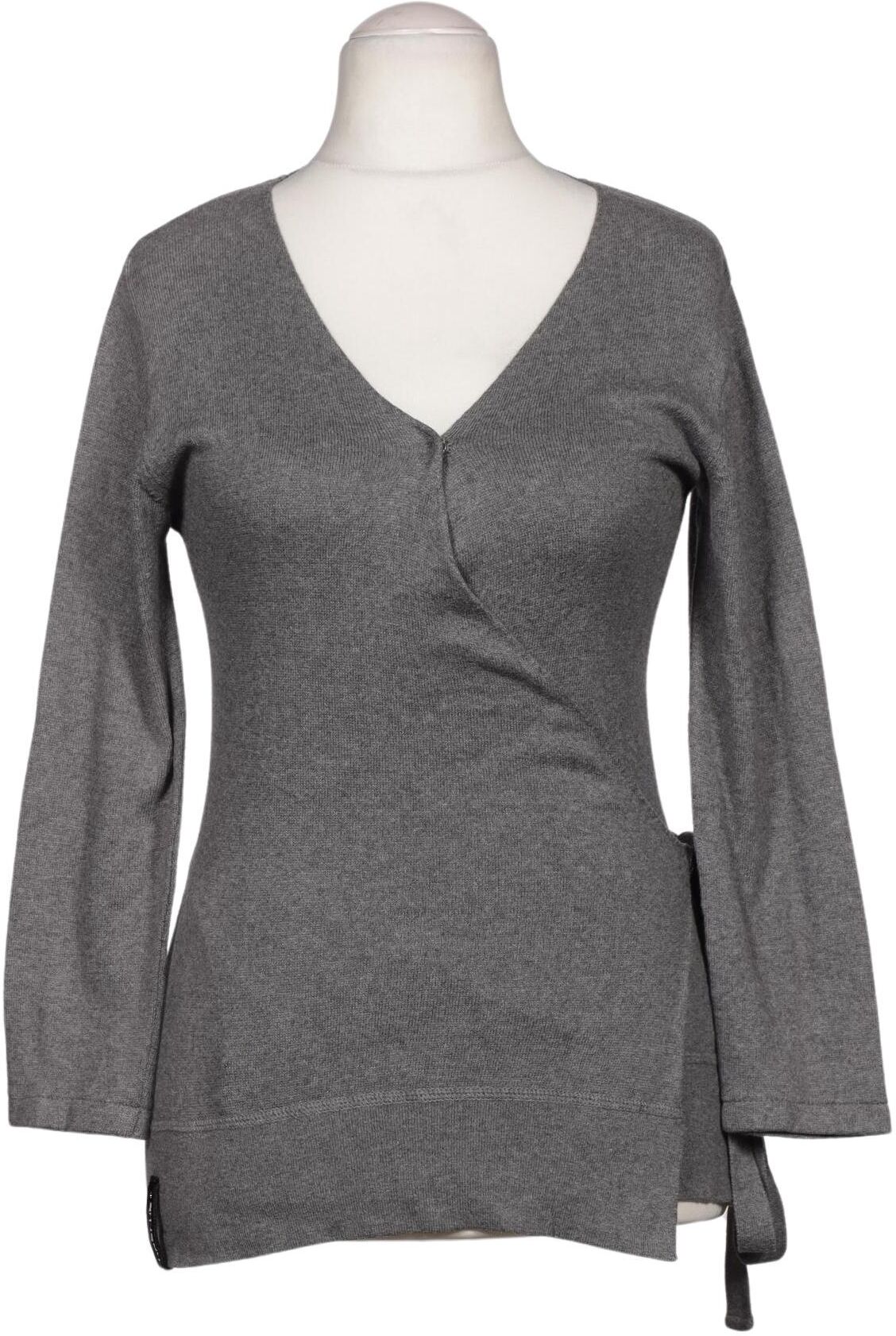 Porsche Design Damen Pullover, Grau, Gr. M, Baumwolle / Kaschmir - Second Hand