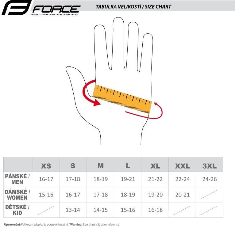 Force Guanti ciclismo  FINE black