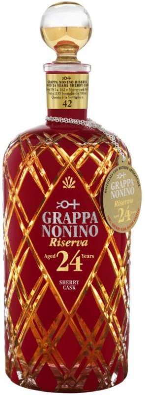 Grappa Riserva 24 años Sherry Casks - 70 cl - Destilado Premium de Nonino Distillatori