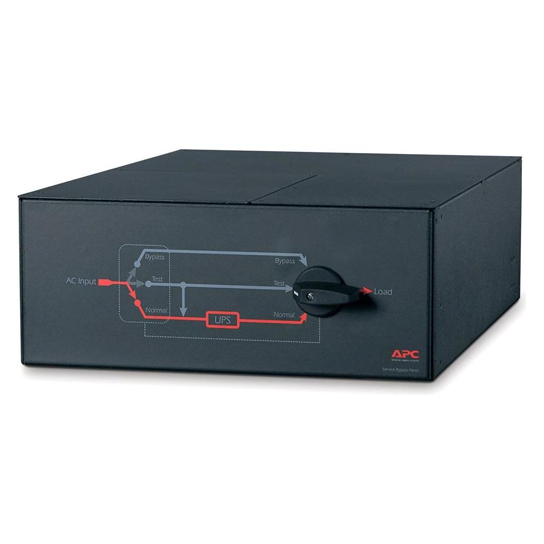 APC ServiceBypassPanel SUA / SURT-D schwarz 4HE Rack/Tower Umbau (SBP10KRMI4U)