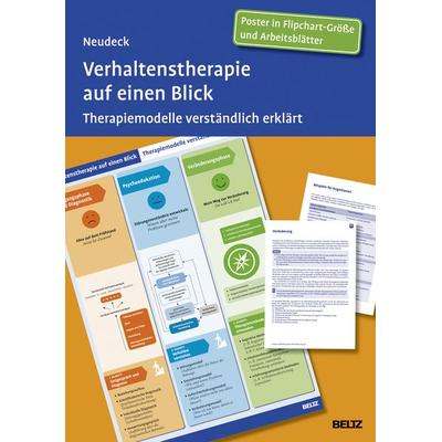 Verhaltenstherapie auf einen Blick, Poster von Peter Neudeck, Beltz Verlagsgruppe GmbH & Co. KG, 978-3-621-28548-3