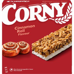 Corny Müsliriegel Classic Cinnamon Roll, je 23 g, 6 Riegel