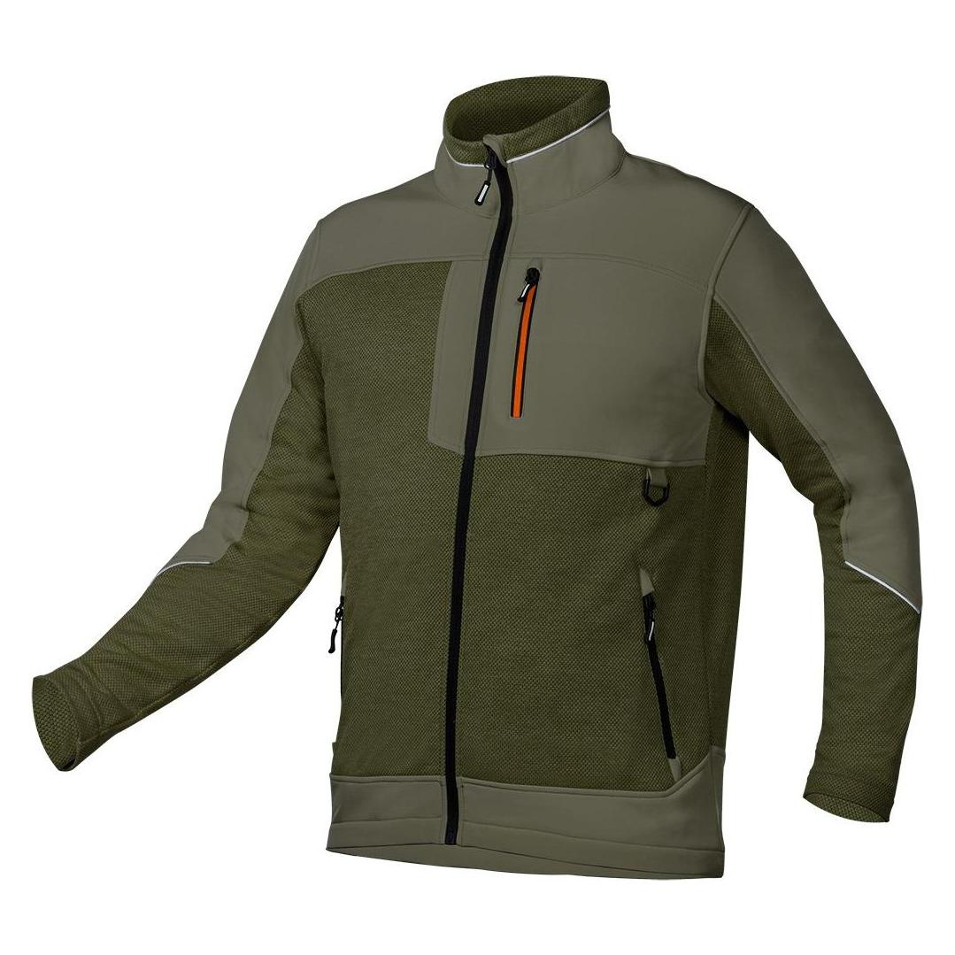 Neo Softshell sweatshirt OUTDOOR green size XXXL (3XL) (81-517-XXXL)