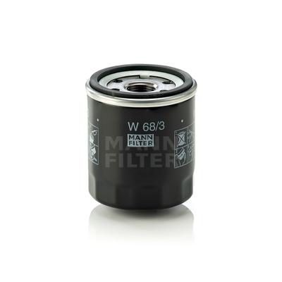 MANN-FILTER Ölfilter FORD,TOYOTA,PEUGEOT W 68/3 1560016020,1560113011,1560113051 Motorölfilter,Filter für Öl 77201898,3I1191,72201898,490652068
