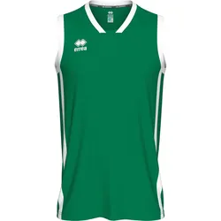 Errea, Unisex, Sportshirt, Elevate AD, Grün, Weiss