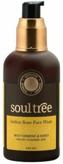 Soultree Limpiador Facial Rosas y Cúrcuma 120 ml