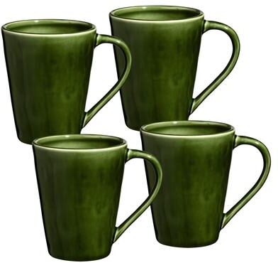 Certified International Verde Mugs Set of 4