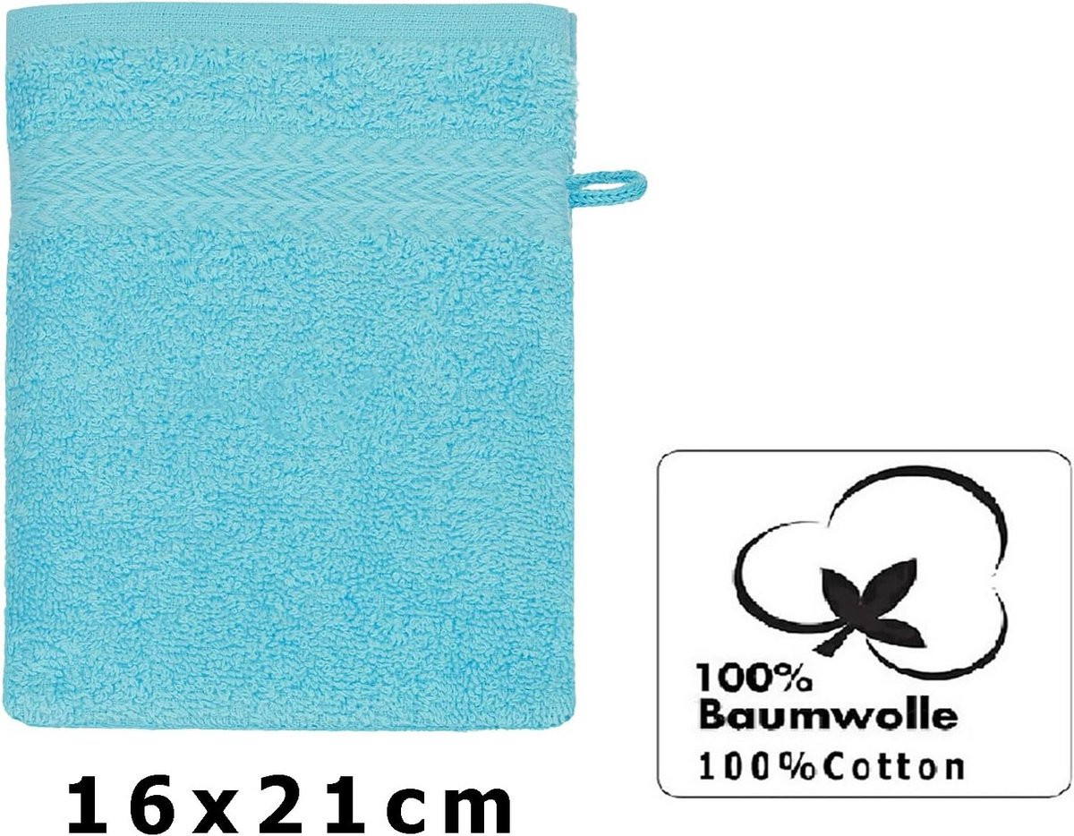 Luxe Katoenen Washandjes Set voor Volwassenen