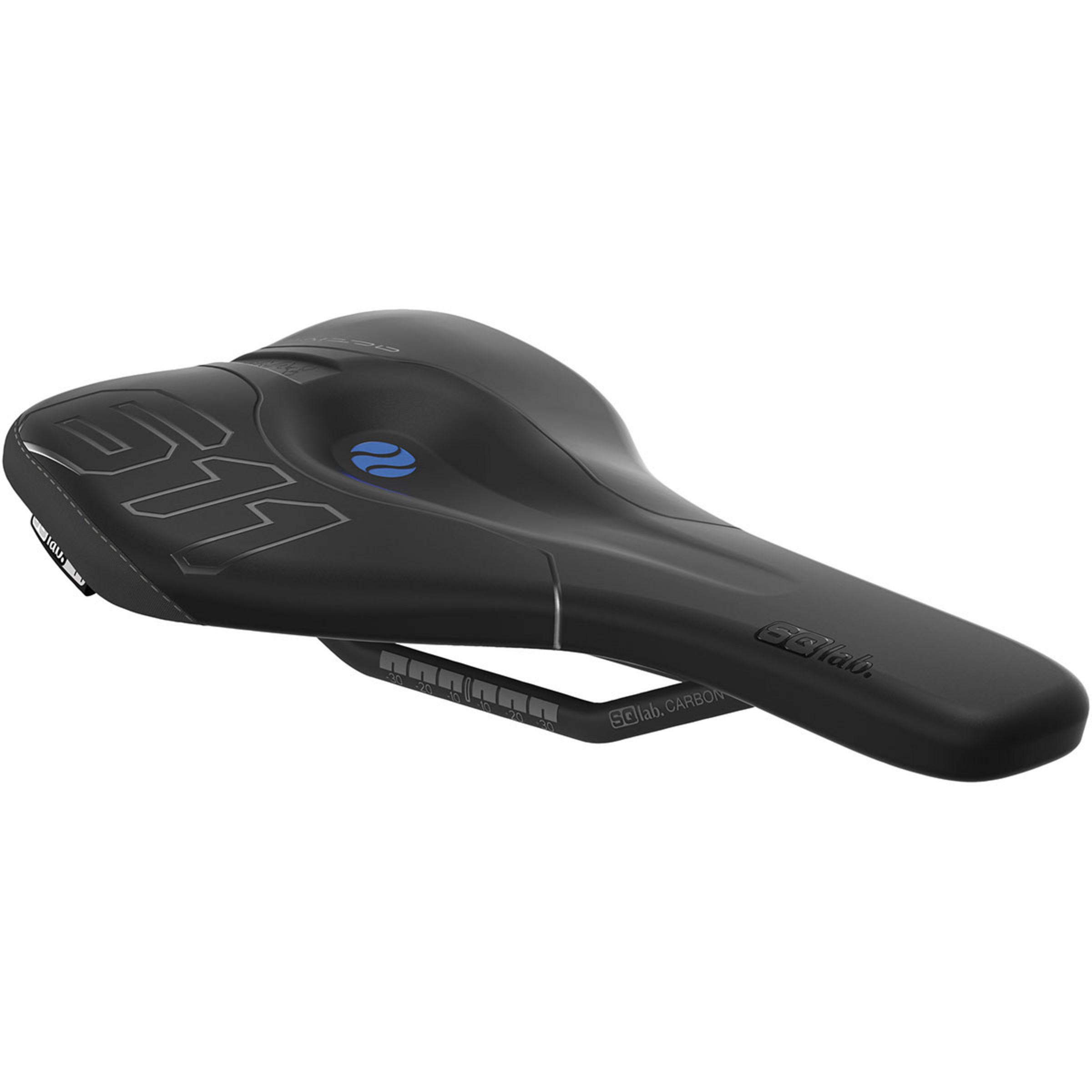 SQlab 611 Ergowave Carbon Fahrradsattel Fahrradteile schwarz Größe 13CM Mountainbike