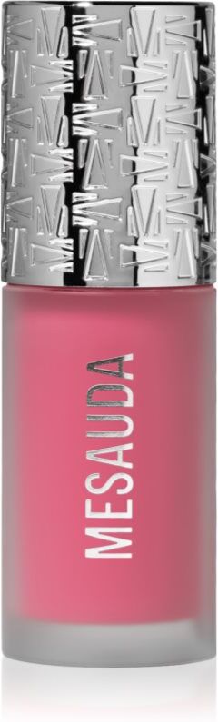 Mesauda Flush of Blush liquid blusher with matt effect shade 102 Petal Pink 8 ml