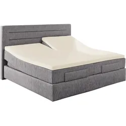 Topperbezug Splitt Feinjersey (190x200cm) - 190x200cm