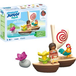 playmobil Spielset JUNIOR & Disney 71459, ab 1 Jahre, Vaianas Katamaran, 8 Teile