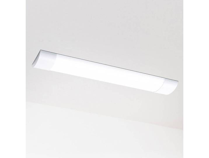 Müller-Licht LED Deckenlampe Scala DIM 90, dimmbar, weiß / opal, für Arbeitszimmer / Büro, Aluminium, LED Deckenleuchte