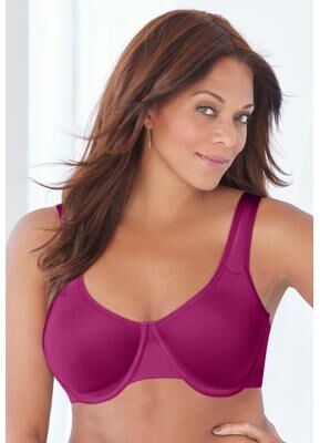 Plus Size Women's Flexwire Bra by Catherines in Raspberry (Size 46 DDD)