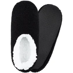 camano Cosy Homeslipper Hausschuhe 9999 - black 39-40