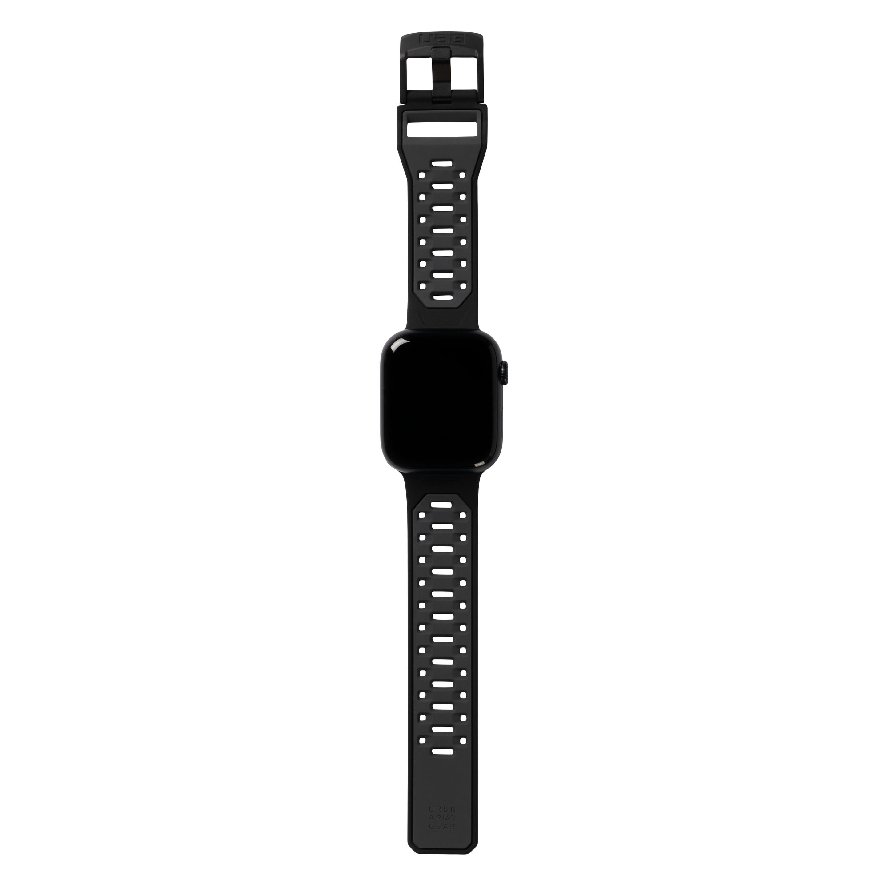 UAG Civlian Strap - Apple Watch 45/44/42mm (42 mm, 44 mm, 45 mm, Edelstahl, Silicone, Silikon, Stainless Steel) (194002114032)