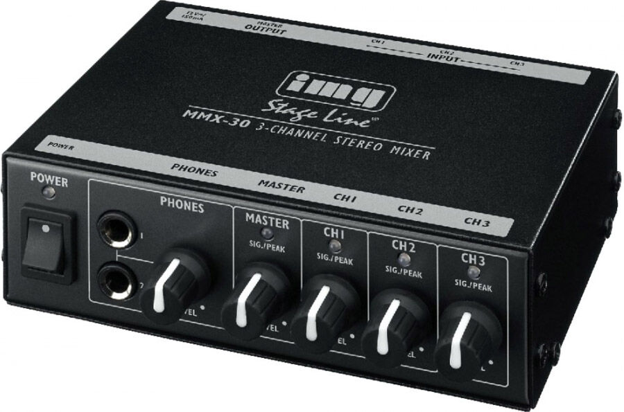 IMG Stageline Mmx-30 Line-Mischer