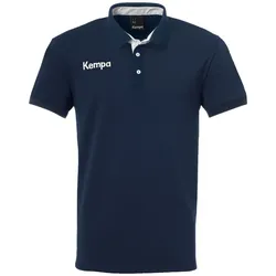 Kempa Prime Poloshirt marine/weiß M