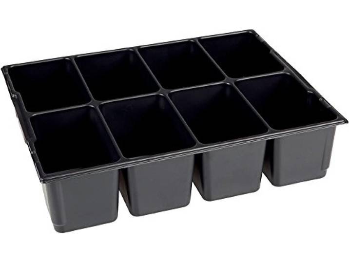 L-Boxx 136 inzetstuk voor kleine onderdelen, 8 bakjes BSSvoor L-BOX