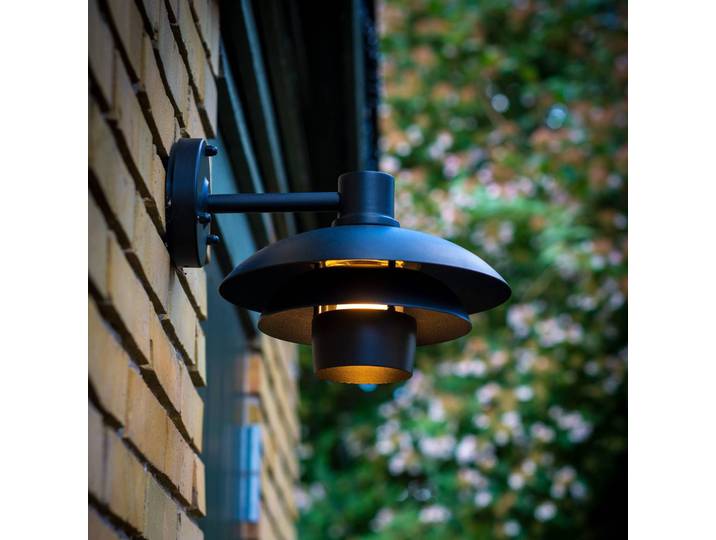 Wandlamp buiten Morph, dimbaar, metaal, Design, Wandlamp buiten