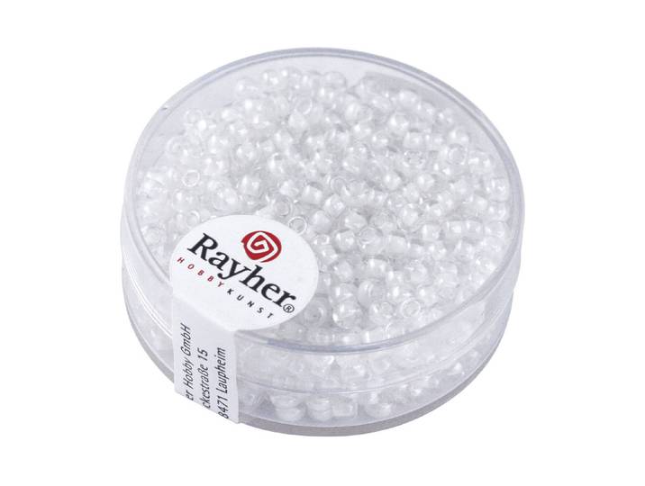 Rayher Rocailles Arktis Gelüstert 2.6 mm 17 g