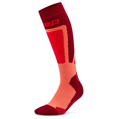 CEP - Ski Thermo Tall 4.0 - Skisocken V | EU 45-48 rot